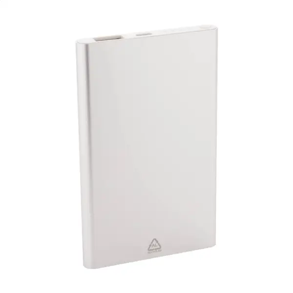 Powerbank 4000 mAh RALUFOUR in alluminio riciclato personalizzabile - Immagine 17