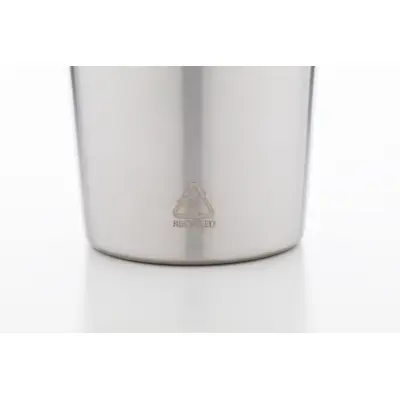 Bicchiere in acciaio inox riciclato REDISHA MONO - Immagine 3