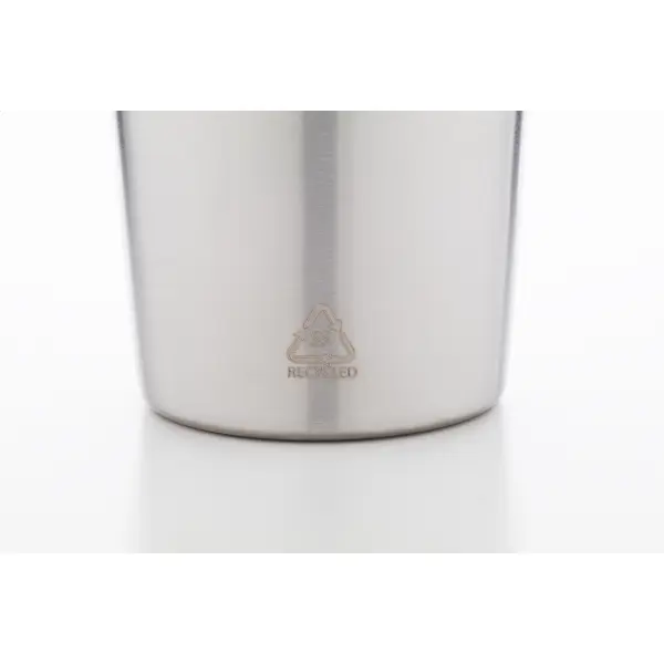 Bicchiere in acciaio inox riciclato REDISHA MONO - Immagine 3