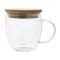 Tazza termica in vetro borosilicato GROBINA MINI - Anteprima 1
