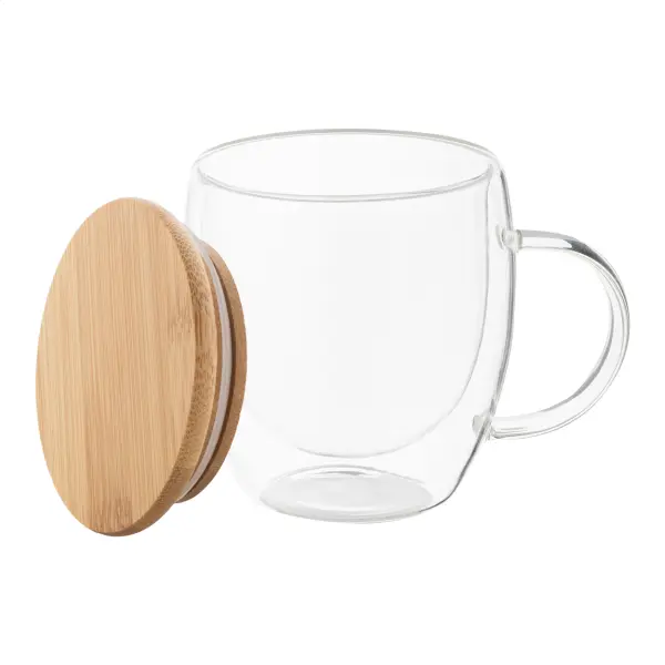 Tazza termica in vetro borosilicato GROBINA MINI - Immagine 2