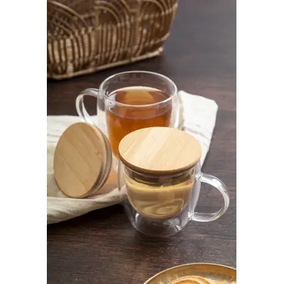 Tazza termica in vetro borosilicato GROBINA MINI - Immagine 5