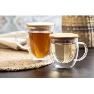 Tazza termica in vetro borosilicato GROBINA MINI - Immagine 6