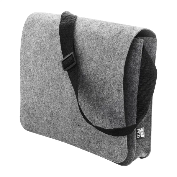 Borsa a tracolla in feltro RPET REFELT COURIER - Immagine 2