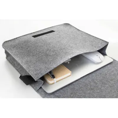 Borsa a tracolla in feltro RPET REFELT COURIER - Immagine 5