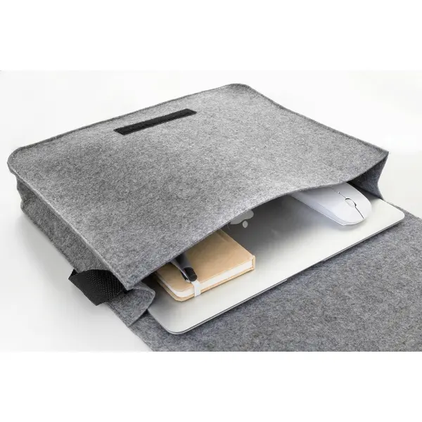 Borsa a tracolla in feltro RPET REFELT COURIER - Immagine 5