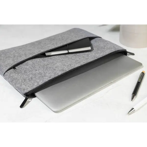 Borsa porta computer in feltro RPET REFELT COMP - Immagine 6