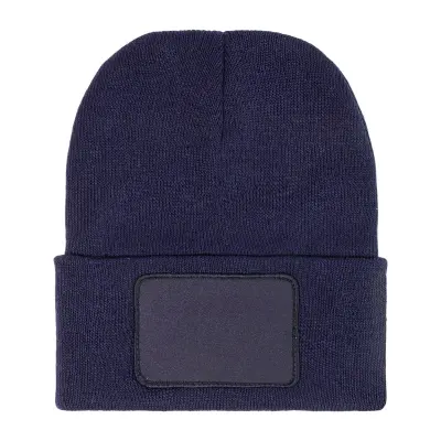 Cappello invernale PATCHIE in RPET con patch con stampa del tuo logo - Immagine 2
