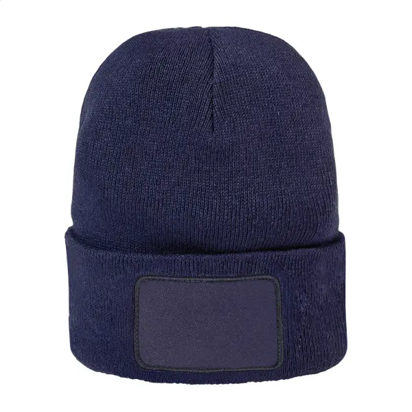 Cappello invernale PATCHIE in RPET con patch con stampa del tuo logo - Immagine 3
