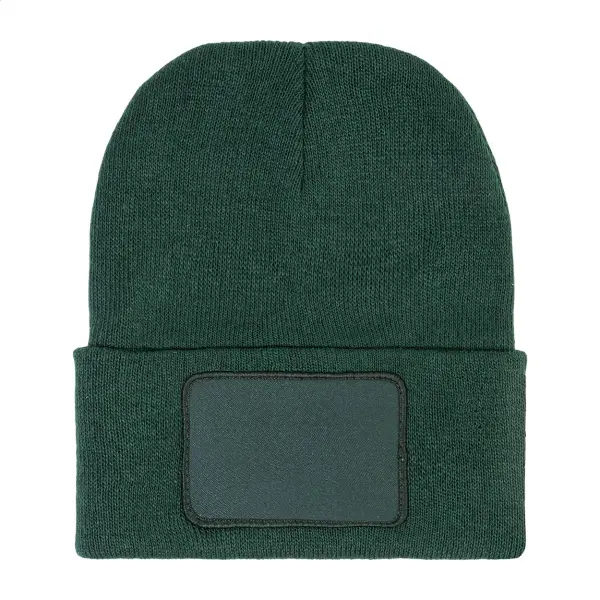 Cappello invernale PATCHIE in RPET con patch con stampa del tuo logo - Immagine 6