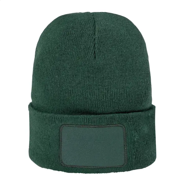 Cappello invernale PATCHIE in RPET con patch con stampa del tuo logo - Immagine 7