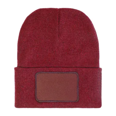 Cappello invernale PATCHIE in RPET con patch con stampa del tuo logo - Immagine 10