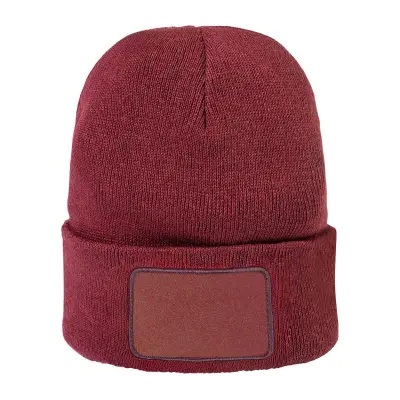 Cappello invernale PATCHIE in RPET con patch con stampa del tuo logo - Immagine 11
