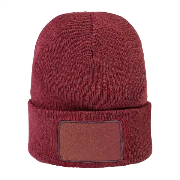 Cappello invernale PATCHIE in RPET con patch con stampa del tuo logo - Immagine 11