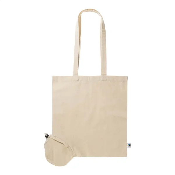 Shopper richiudibile FERSHOP FOLD in cotone Fairtrade 140 g/m² - Immagine 1