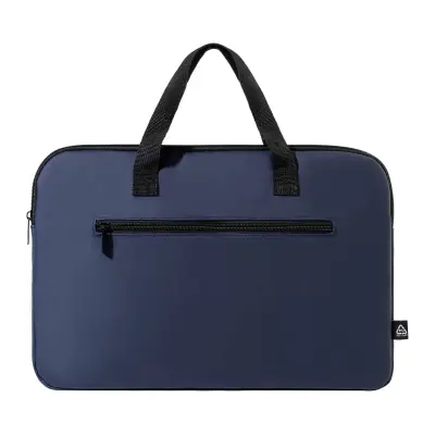 Borsa porta computer PUBBUK in RPU riciclata personalizzabile - Immagine 3
