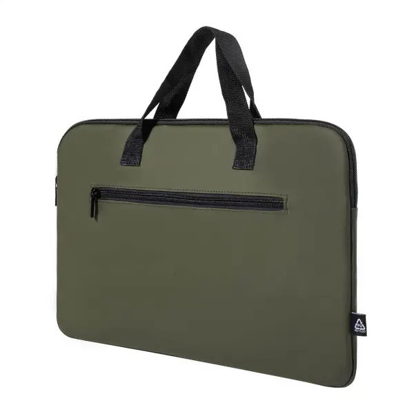 Borsa porta computer PUBBUK in RPU riciclata personalizzabile - Immagine 12