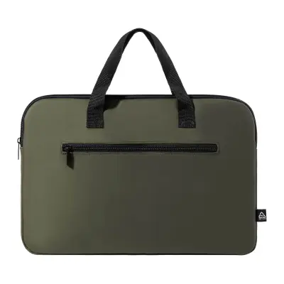 Borsa porta computer PUBBUK in RPU riciclata personalizzabile - Immagine 8