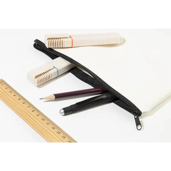 Astuccio CUSTRO porta penne promozionale in PU riciclato 80% - Immagine 3