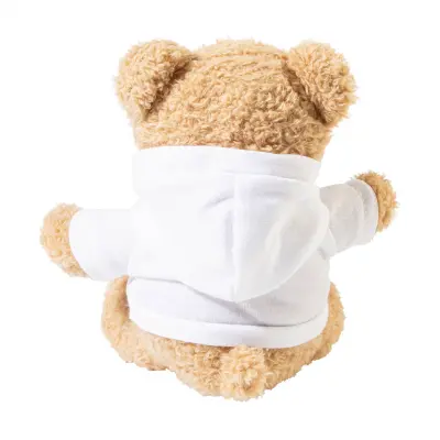 Peluche orsetto HOBEAR con felpa promozionale con cappuccio - Immagine 3