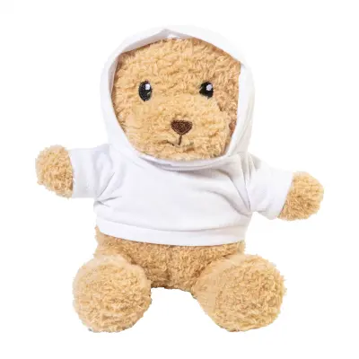 Peluche orsetto HOBEAR con felpa promozionale con cappuccio - Immagine 4