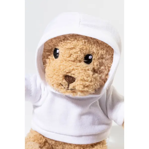 Peluche orsetto HOBEAR con felpa promozionale con cappuccio - Immagine 5