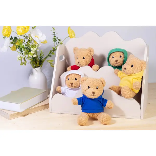 Peluche orsetto HOBEAR con felpa promozionale con cappuccio - Immagine 13