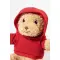 Peluche orsetto HOBEAR con felpa promozionale con cappuccio - Anteprima 17