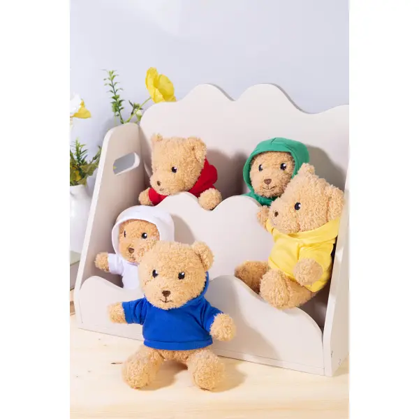 Peluche orsetto HOBEAR con felpa promozionale con cappuccio - Immagine 20