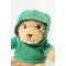 Peluche orsetto HOBEAR con felpa promozionale con cappuccio - Anteprima 30