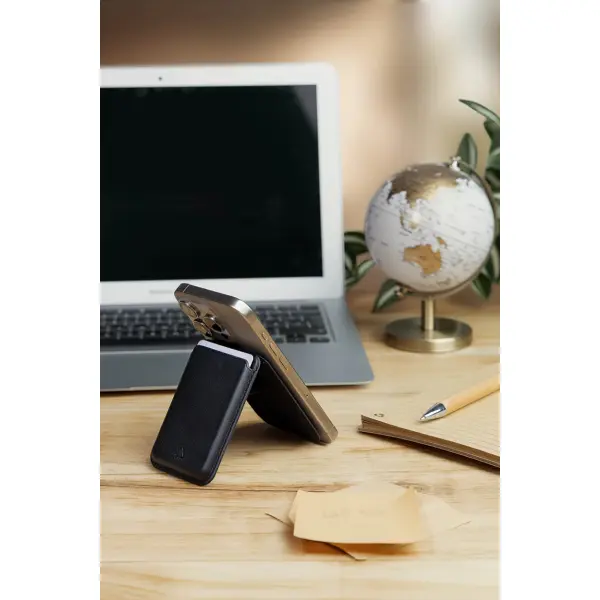 Porta carte di credito SNAPLET PLUS magnetico 3 carte con anello - Immagine 5