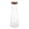Caraffa in vetro riciclato VINEA 1000ml personalizzata con logo - Anteprima 3