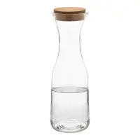 Caraffa in vetro riciclato VINEA 1000ml personalizzata con logo