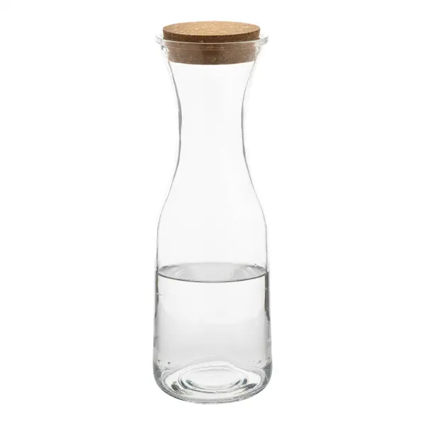 Caraffa in vetro riciclato VINEA 1000ml personalizzata con logo - Immagine 1