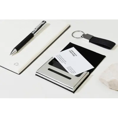 Porta biglietti da visita NEGOTUS set regalo in metallo - Immagine 19