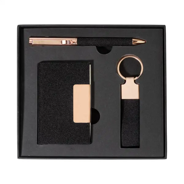 Porta biglietti da visita NEGOTUS set regalo in metallo - Immagine 21