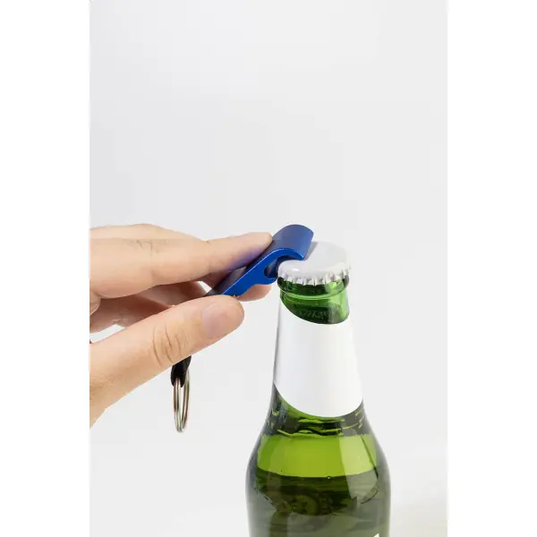 Portachiavi apribottiglie OPENCART con moneta carrello in acciaio - Immagine 14
