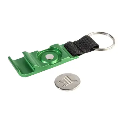 Portachiavi apribottiglie OPENCART con moneta carrello in acciaio - Immagine 20