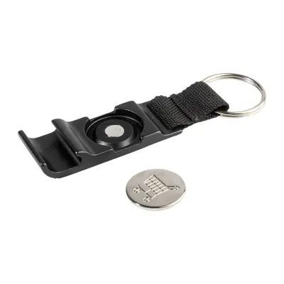 Portachiavi apribottiglie OPENCART con moneta carrello in acciaio - Immagine 25