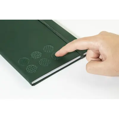 Taccuino SENSPUK antistress in RPU A5 con righe e con stampa - Immagine 27