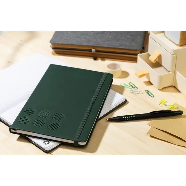 Taccuino SENSPUK antistress in RPU A5 con righe e con stampa - Immagine 31