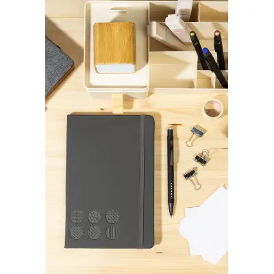Taccuino SENSPUK antistress in RPU A5 con righe e con stampa - Immagine 48