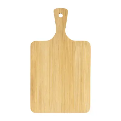 Tagliere BiteTime mini in bambù con manico e scanalatura - Immagine 2