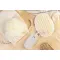 Set bagno CLEOSPA in sacchetto di cotone con coulisse - Anteprima 3