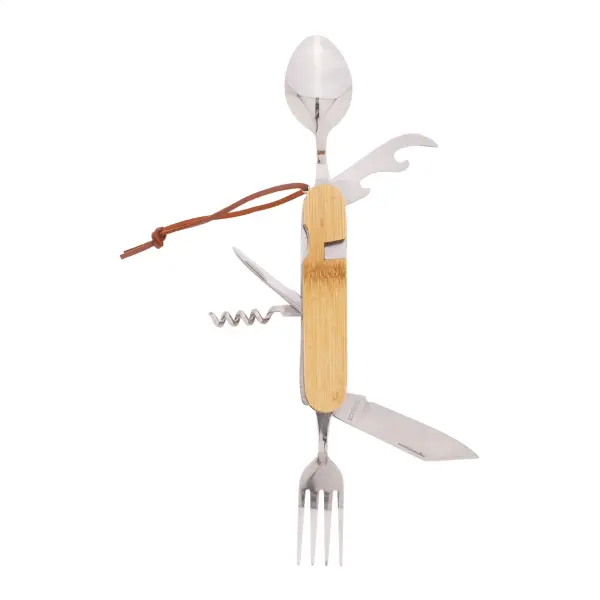Posate E Coltello Tascabili Xander - Immagine 3