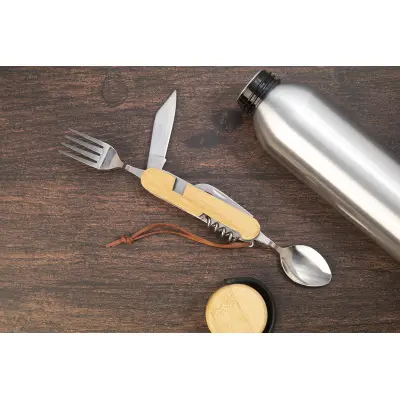 Posate E Coltello Tascabili Xander - Immagine 7