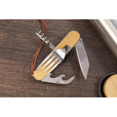 Posate E Coltello Tascabili Xander - Immagine 8