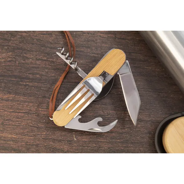 Posate E Coltello Tascabili Xander - Immagine 8