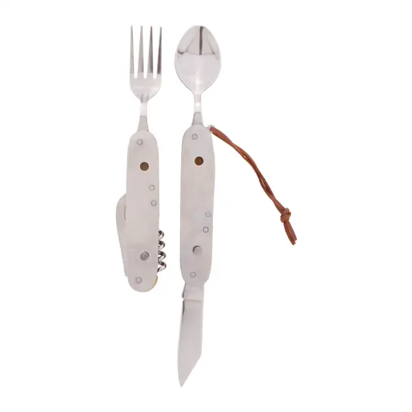 Posate E Coltello Tascabili Xander - Immagine 6