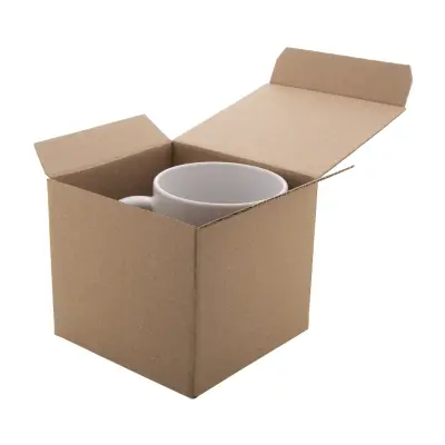 Scatola per tazza THREE ECO, kraft riciclato 300 ml - Immagine 3